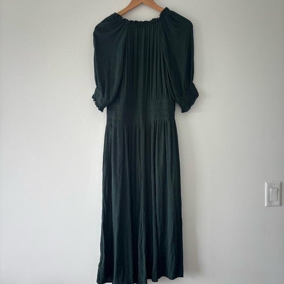 GAP Elegant Dark Green Maxi Dress - Picture 6 of 10